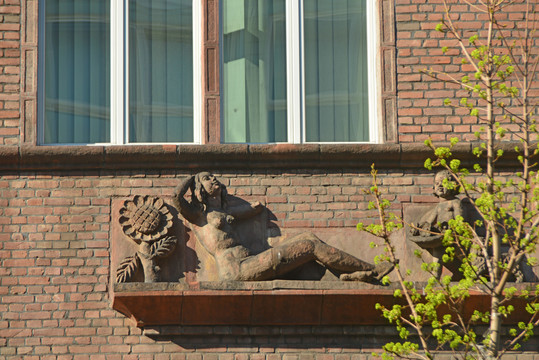 德国柏林城市建筑及装饰雕塑
