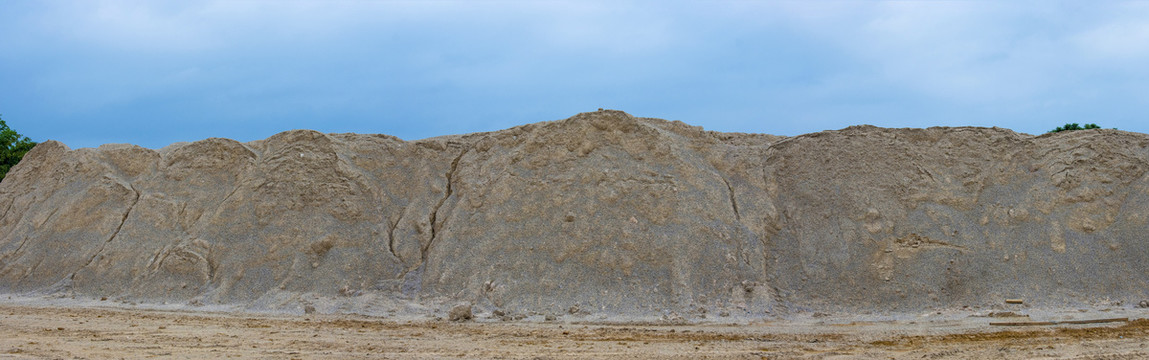 砂石堆