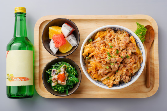 肥牛拌饭套餐
