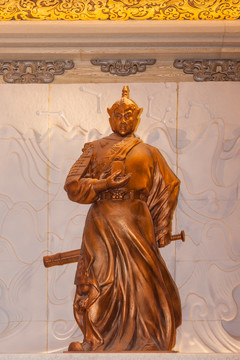 中国古代人物韩信雕像
