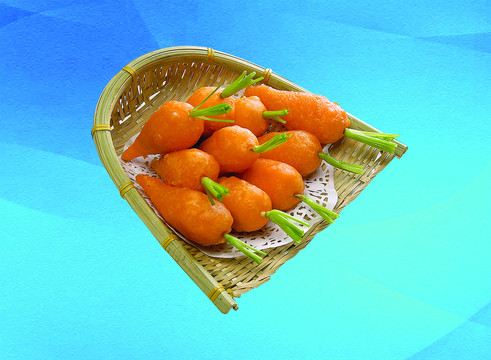 象形胡萝卜酥