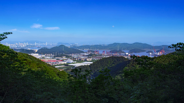 舟山市全景