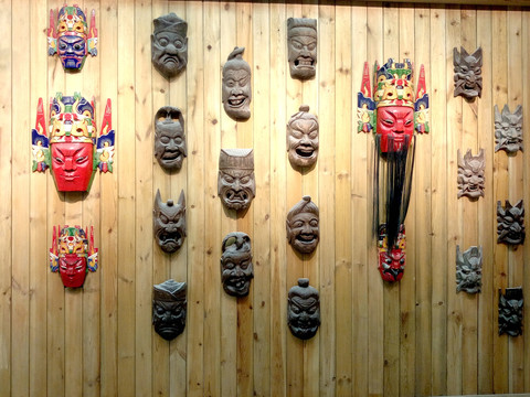 壮族传统面具