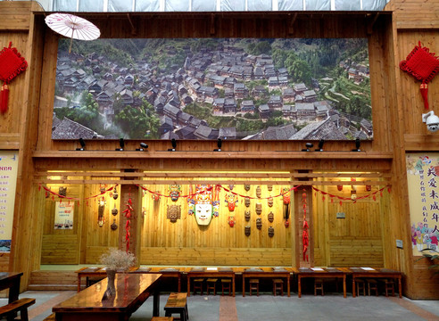 柳州博物馆大厅装饰