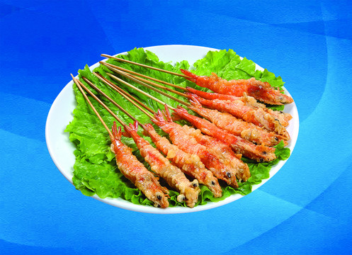 串烧大虾