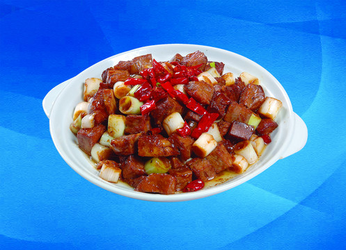 葱香牛肉