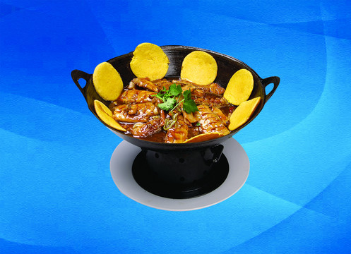 带鱼炖白菜粉条一锅出