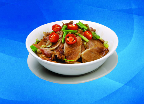 乡村小碗肉