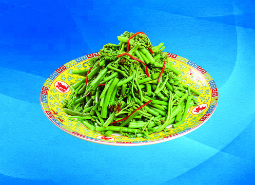 香拌山野菜