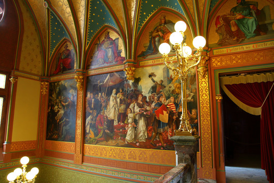 城堡壁画
