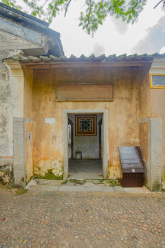 叶挺故居博物馆中式近现代老房子