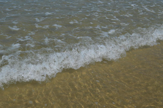 沙滩和海浪