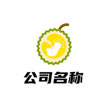 榴莲婴儿LOGO设计