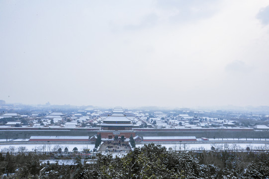 故宫雪景