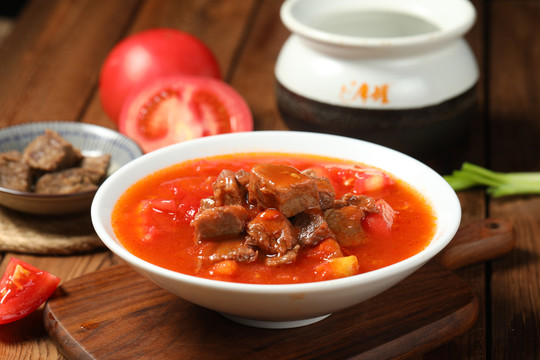 番茄牛肉