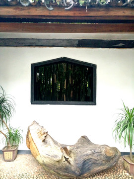 中式墙窗