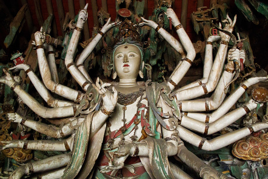 双林寺千手观音菩萨像