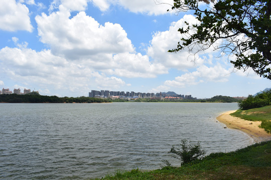 松山湖湖泊风景