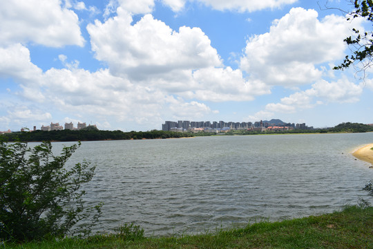 松山湖湖泊风景