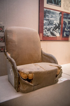 抗战时期美军飞机坐椅