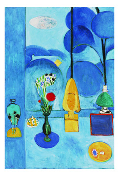 亨利·马蒂斯马蒂斯蓝色房间油画
