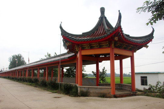 汉川太平寺长廊