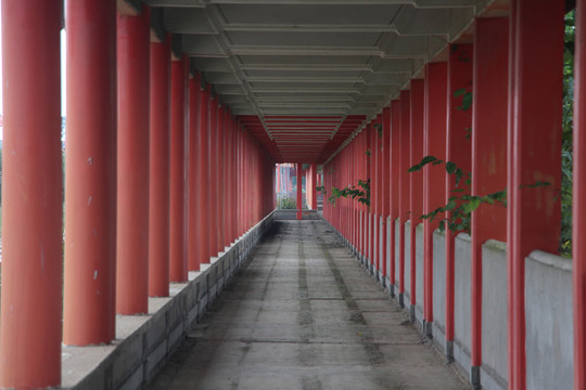 汉川太平寺长廊