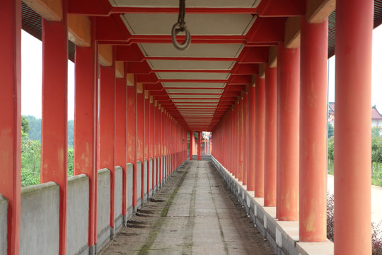 汉川太平寺长廊