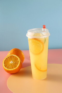 橙子饮品橙汁