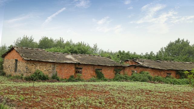 农村平房和土地