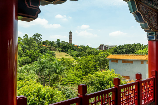 广东省广州市莲花山风景区莲花塔