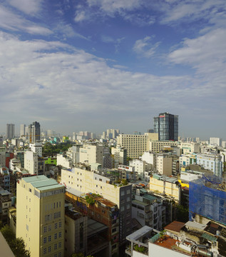 越南胡志明市城市建筑及风貌