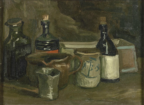 文森特·威廉·梵高瓶和陶器