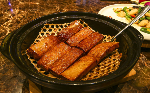 砂锅焗南瓜
