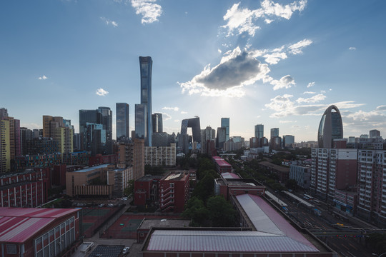 北京国贸城市地标建筑
