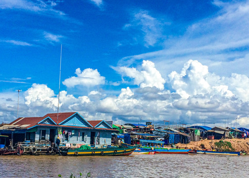 柬埔寨水屋