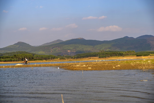 湖景