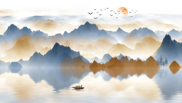 中式山水