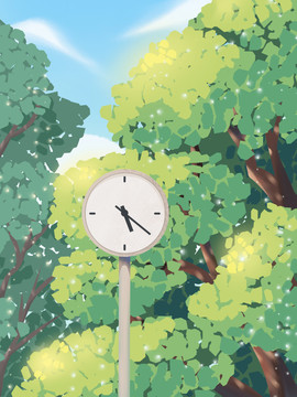 森林的时钟