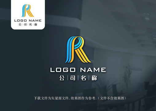 R纺织logo