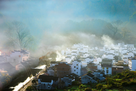 山村