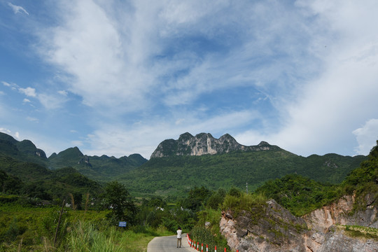 南丹山顶风光