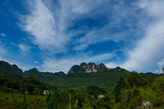 南丹山顶风光