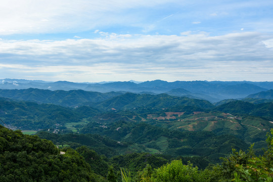 南丹山顶风光