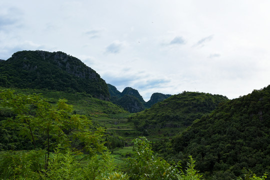 南丹山顶风光