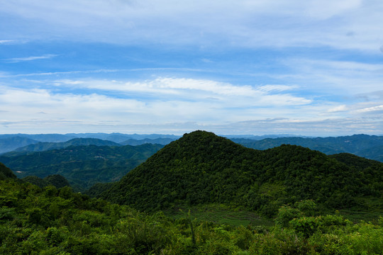 南丹山顶风光