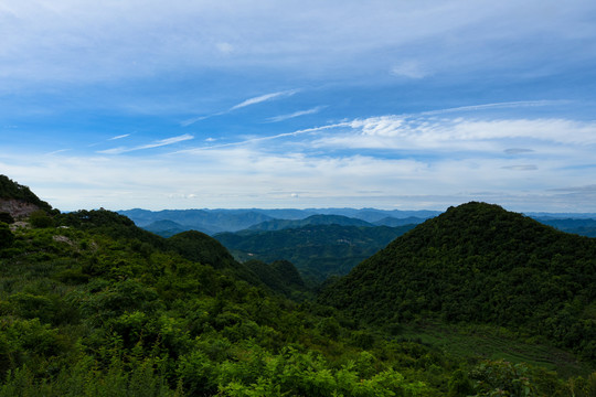 南丹山顶风光