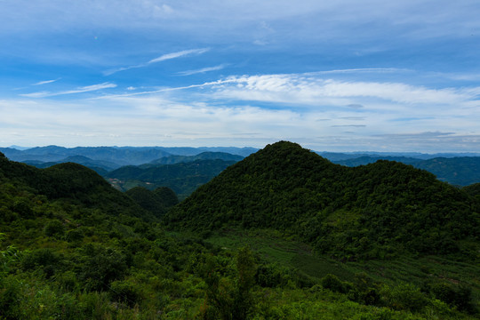 南丹山顶风光