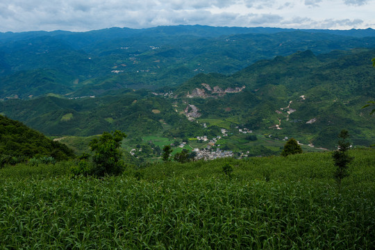 南丹山顶风光