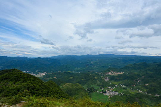 南丹山顶风光